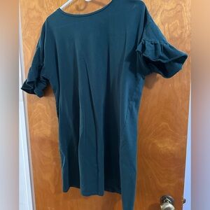 Zara Trafaluc Dress Evergreen M